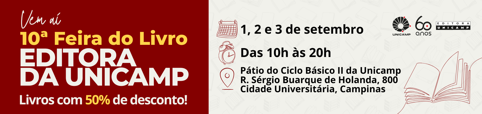 Vem ai, Feira do Livro