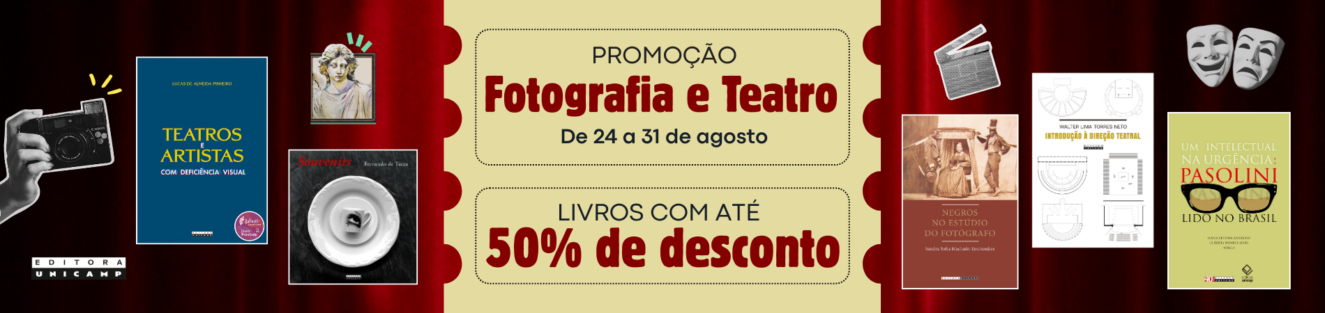 Promoção Fotografia e Teatro